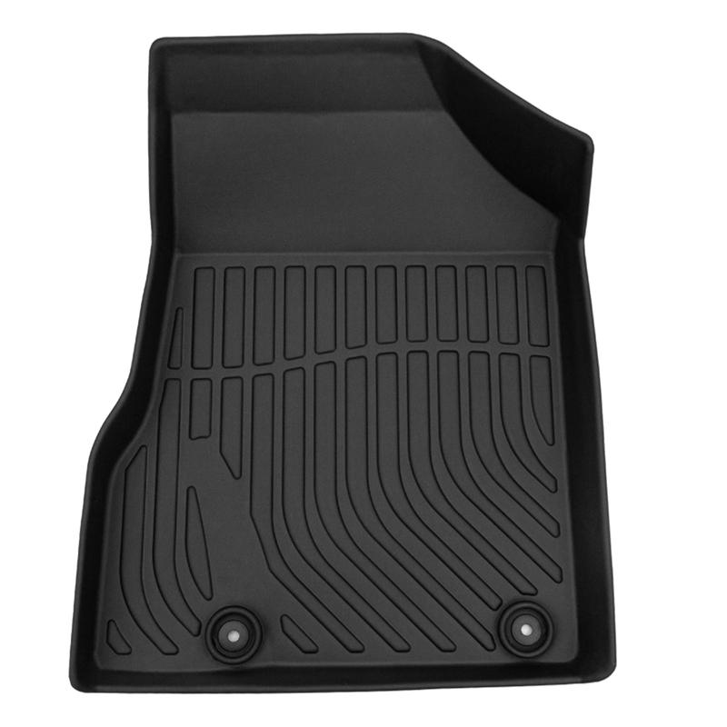 Bilgolvmattor för 17,5-18 Nissan Murano, Allväders TPE Gummi Golvmattor Svart