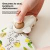Cartoon Airplane Sealing Machine - Rechargeable Household Sealing Machine - Vacuum Sealing Machine for Snack Bags - Magnetic Attachment