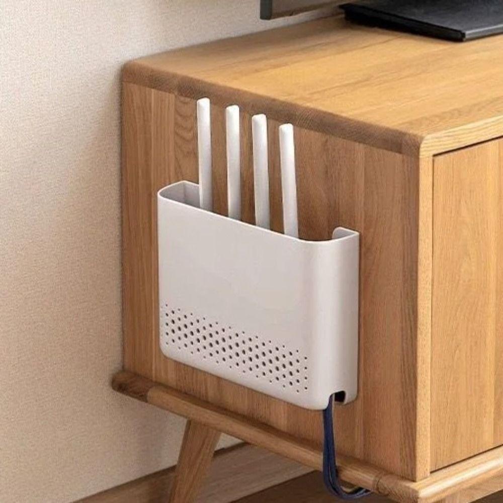 Hider Wireless Router Rack Wall Mounted Mounted Storage Box Bracket Router Storage Box  Hanging