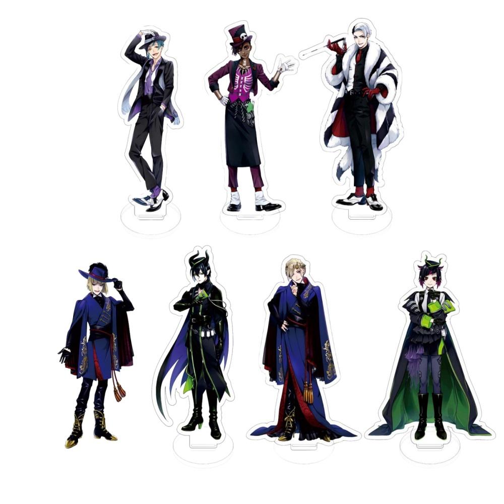 Charm Anime Fans Gifts HD Characters Twisted Wonderland Acrylic Figure Stand Model Plate Desk Decor Character Series Gift 15cm