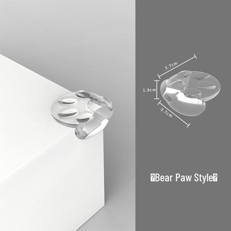 Soft Transparent Corner Protectors for Children's Safety - Infant and Toddler Anti-Collision Table Edge Guards