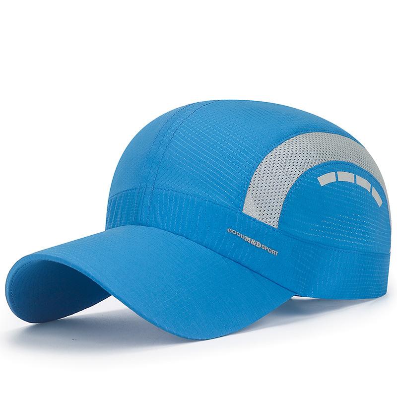 New Summer Outdoor Mesh Baseball Caps For Women Men Cool Quick Drying Patchwork Sunhat Sports Cycling Hats Sunscreen Cap