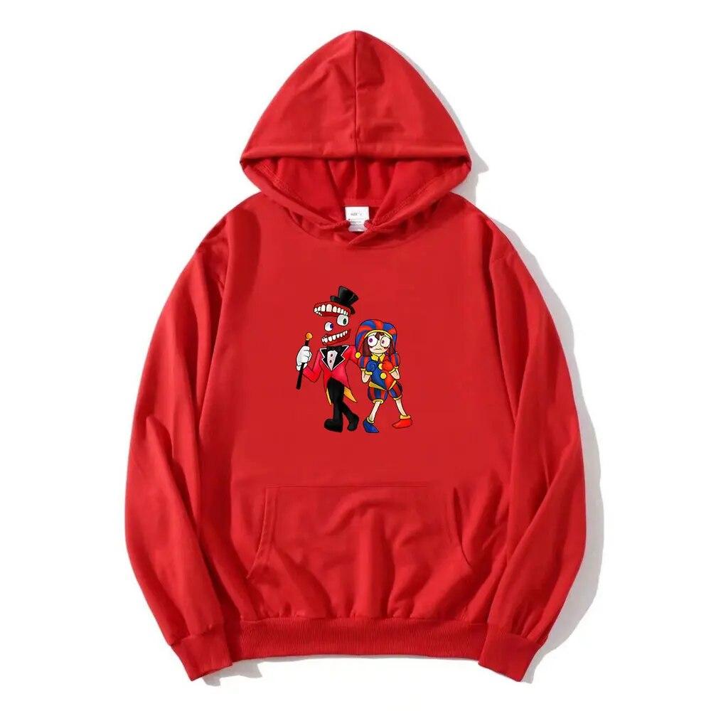 Unisex HoodieThe Amazing Digital Circus Merch Hoodies Anime Unisex Hooded Sweatshirt Casual Clothing
