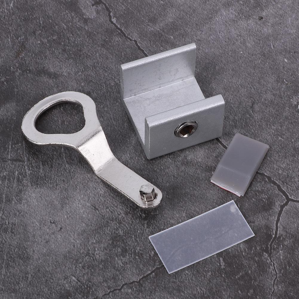 6Pcs Adjustable Aluminum Alloy Window Lock Safety Sliding Window Locks Stop Hardware AccessoryD Type