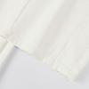 La Chapelle Women's 100% Cotton White Wide-Leg Denim Jeans