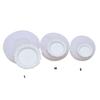 Mini Scene Plate Mold in Flexible Silicone, Ornate Edge Casting Mold for Resin Craft Projects and Display Pieces