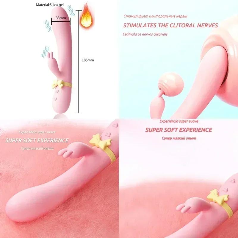 Telescopic Remote Control Vibrator Fetish Dildo Male Bd Toys Female Clitoris Sextouse Tricks Prostate Massage Anal Tail Toys