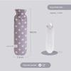 Long Water-Filled Hot Water Bottle for Bed Use, Thickened Explosion-Proof Warm Water Bag, Neck Warmer for Winter, Super Long Neck Version