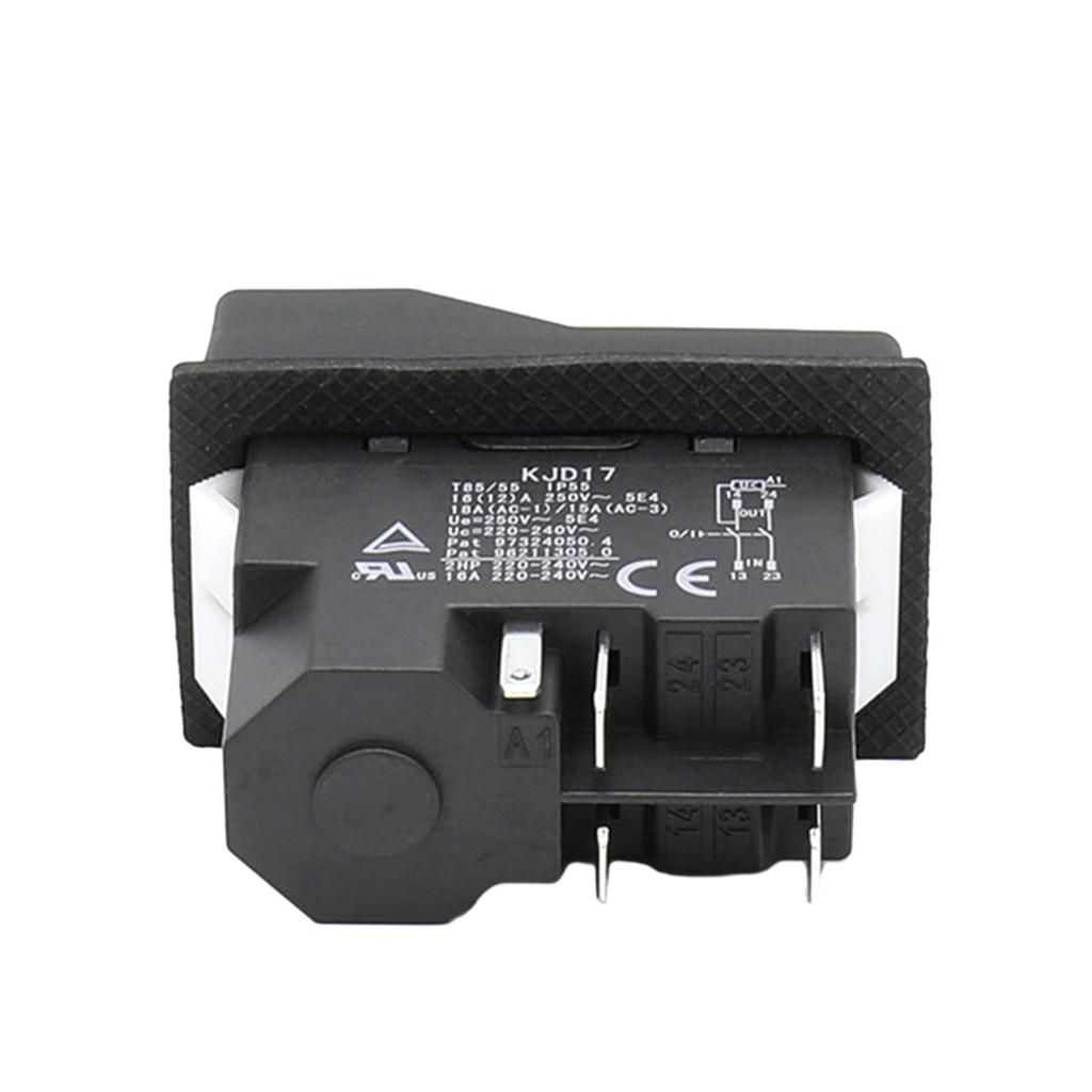 Efficient & Dependable Electromagnetic Switches Versatile Reliable Pushbutton Switches 16A 220V for Heavy duty Equipment