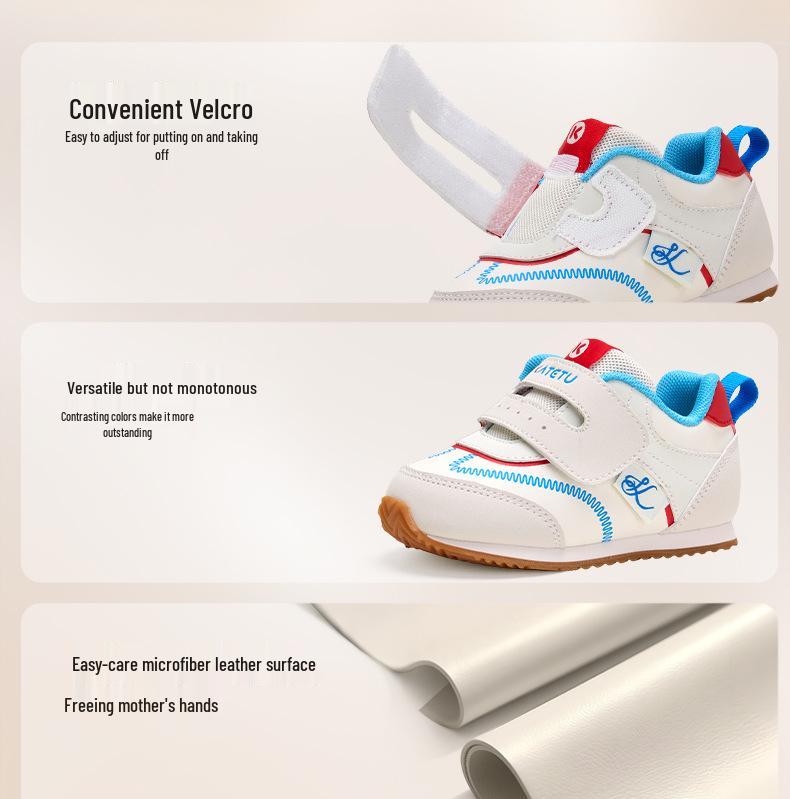 Carter Rabbit Kids' Non-slip Indoor Shoes - Soft Sole, New 2025 Autumn Style for Boys & Girls, Model X5CE008