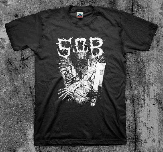 S.O.B.  Hands  T Shirt (Napalm Death ENT Assuck Insect Warfare Phobia Dystopia) Unisex T-Shirt XXL