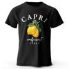 Modern Lemon Graphic Tee 100% Cotton - Clean Contemporary Design Breathable Everyday Essential