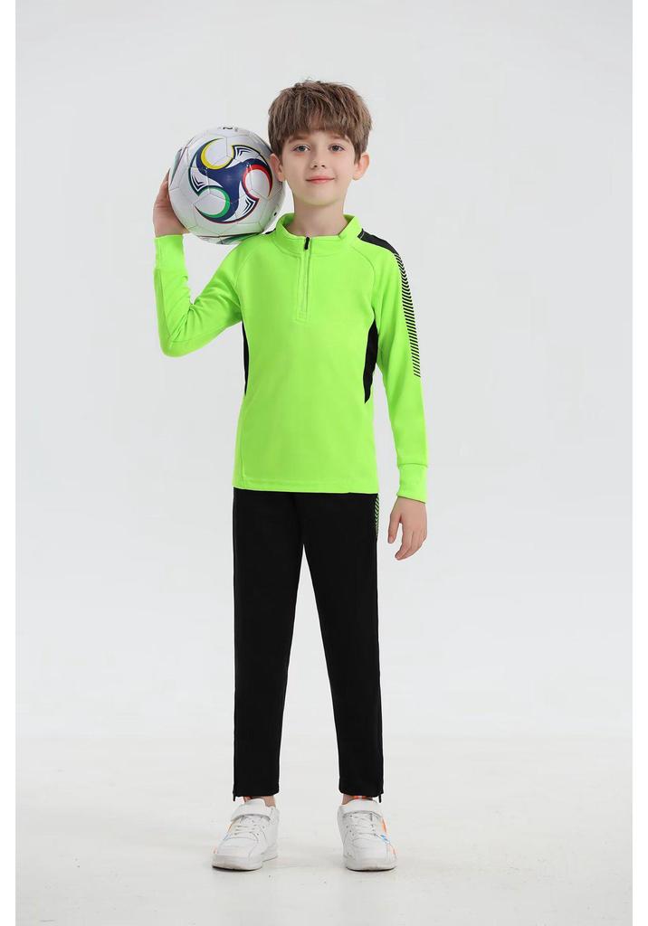 Adult & Youth Competition Training Set: Team Uniform, Long Pants, Long Sleeve, Half-Zip Cycling Suit