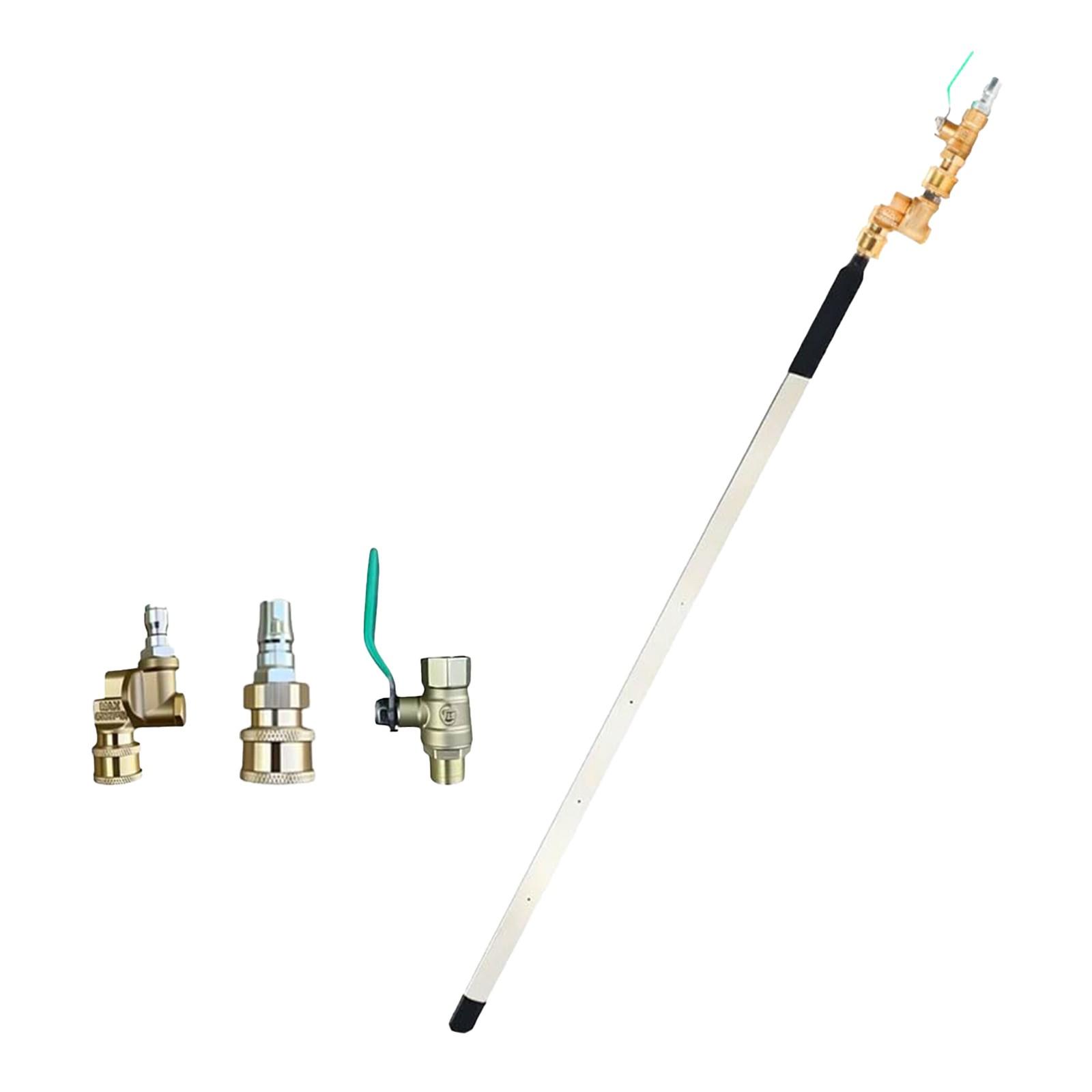 

Инструмент для очистки автомобильного водяного бака без разборки, радиатор конденсатора для тяжелых грузовиков, двойное использование для очистки водяного бака One Size белый