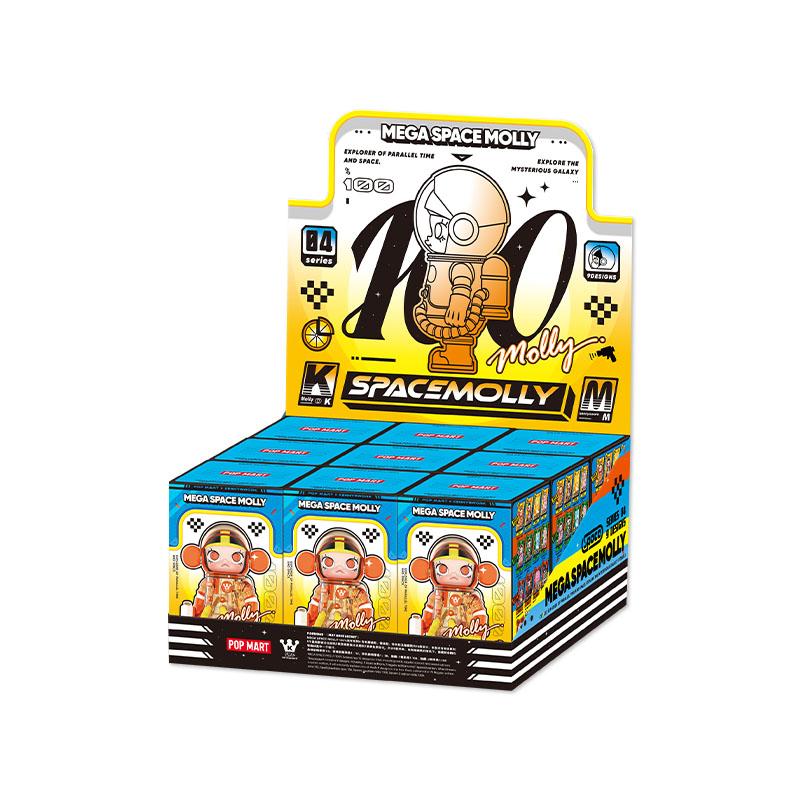 POP MART MEGA SPACE MOLLY 100% Series4 Blind Box (Single Pack / 9-Piece Set)