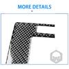 For Subaru Legacy/Outback 2010-2014 Real Carbon Fiber Sticker Gear Shift transmission Panel Car Accessories ide decorative