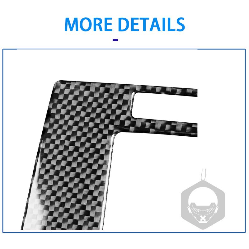 For Subaru Legacy/Outback 2010-2014 Real Carbon Fiber Sticker Gear Shift transmission Panel Car Accessories ide decorative