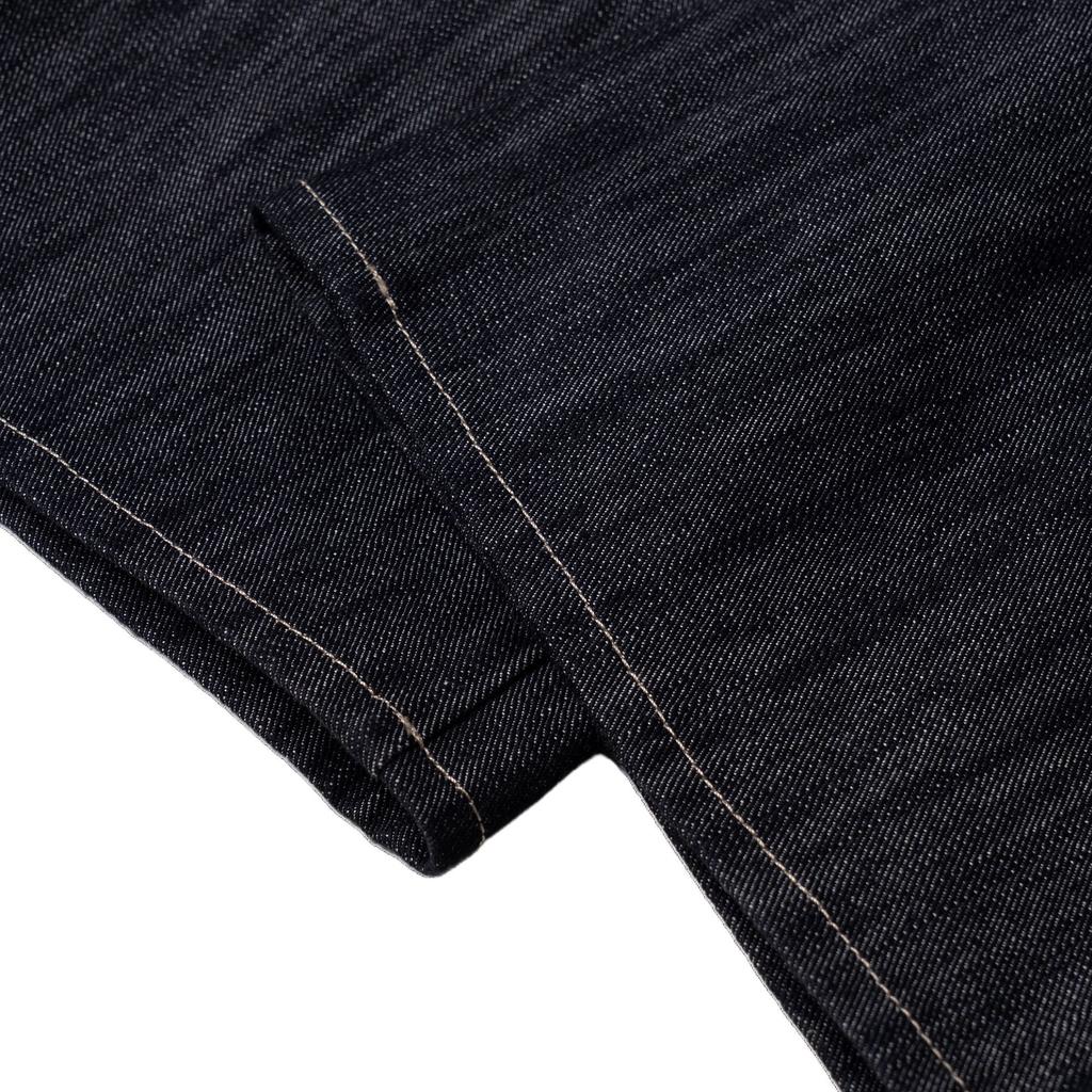 GUCCI Denim Pants With Jacquard Detail Jeans Men's Dark Blue 779657-XDCWP-4759