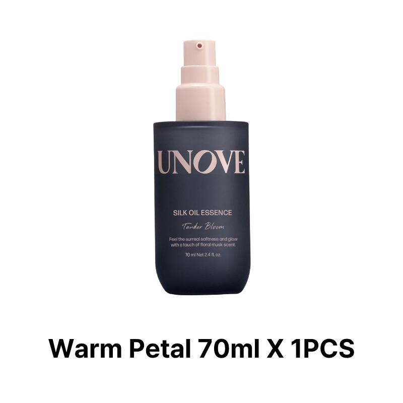 [Unove] Silk Oil Essence 70ml  (Tender Bloom / Warm Petals)