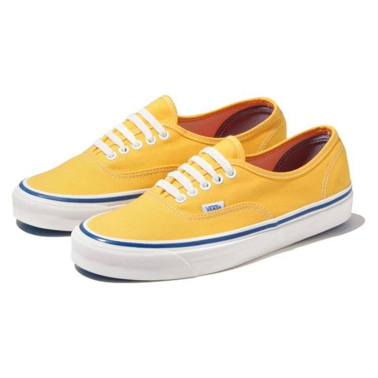 Vans Authentic 44 Deck Anaheim Factory - Yellow Blue Unisex Sneakers VN0A5JMQYLW