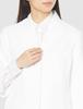 Sleeve Doctor Coat for Industrial MK0048 White S [Michelle Cran] Women's 3/4 [Anti-transparent/Anti-static/Stretch/Anti-bacterial/Suitable Washing]