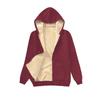 2023 Women's Winter Hooded Lambswool Pocket Sweatshirt Jacket