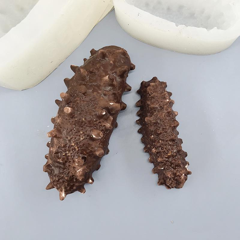 Formă de silicon Castravete de mare pentru copt, ciocolată, mousse, lumânare și ipsos