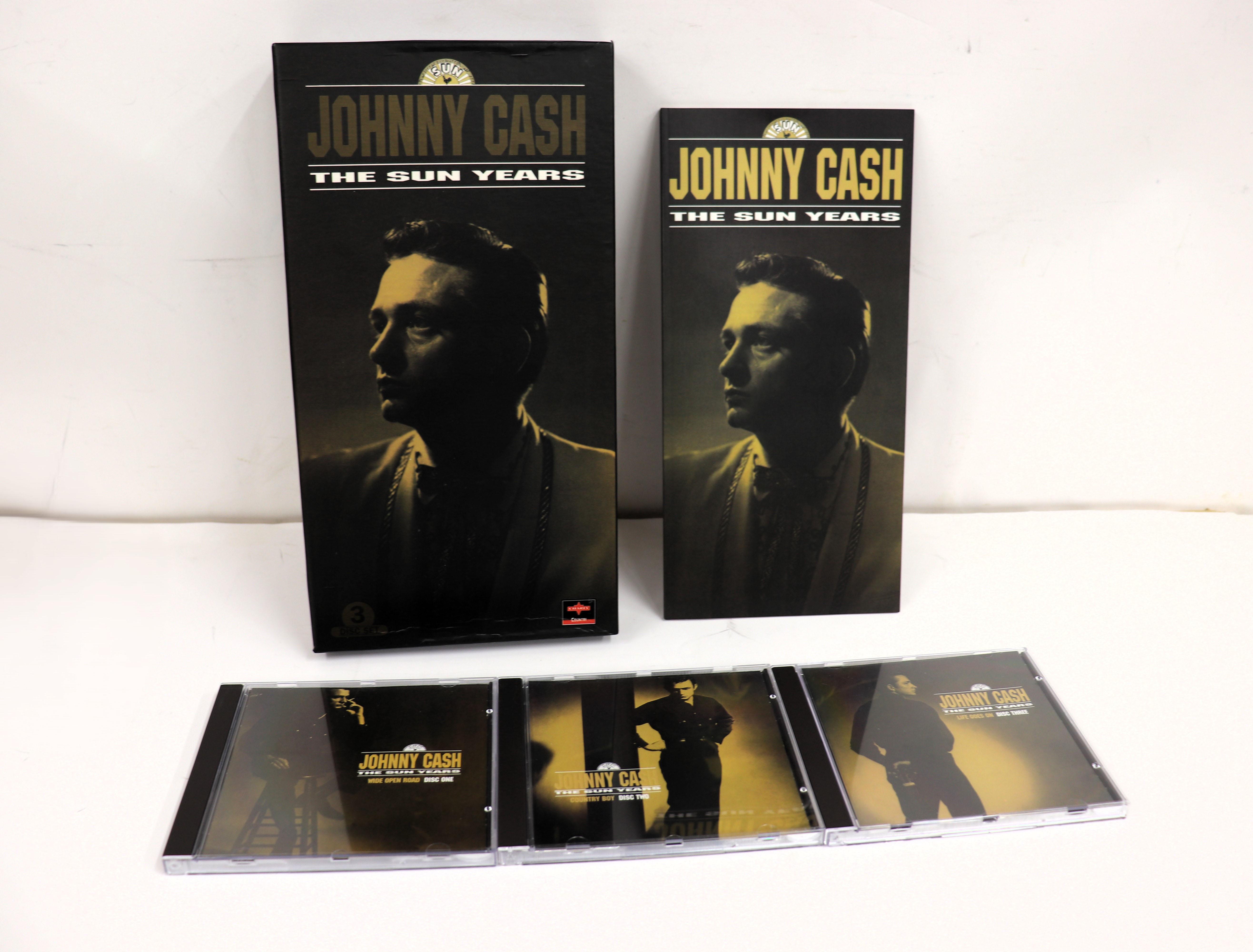 

CD JOHNNY CASH TENNESSEE TWO Sun Years CDSUNBOX5 CHARL 1995 UK Country Used