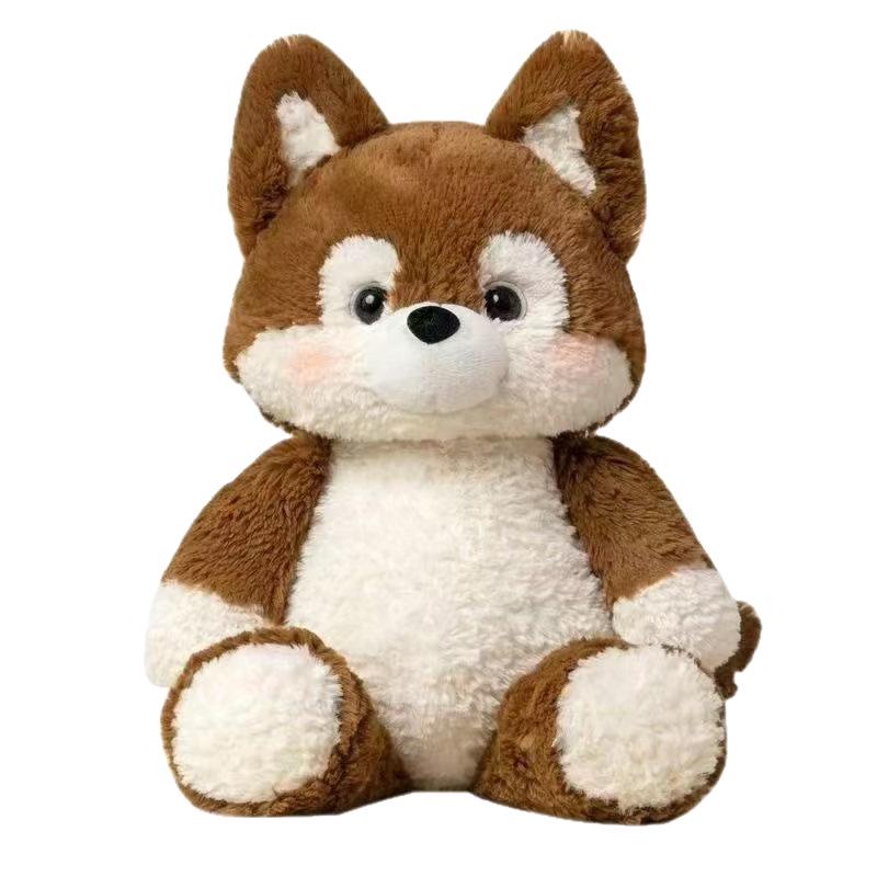 Husky Forest Run Plush Doll - Cute Stuffed Toy for Kids or Girlfriend's Birthday Gift