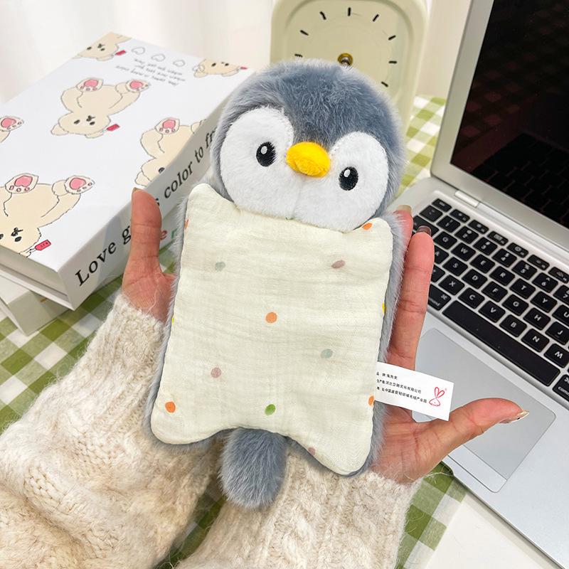 

Small Animal Desk Companion: Rabbit & Raccoon Plush Toy - Trendy Study Buddy 22cm 0.08kg