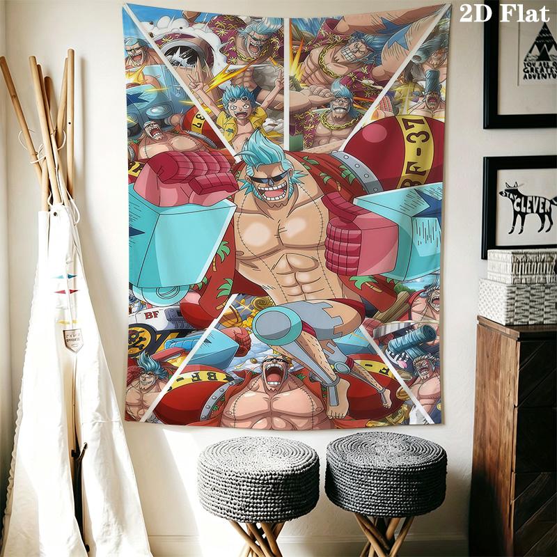 One Piece Adventure Begins Tapestry Background Cloth Wallmounted Background Wall Hanging Cloth Background Cloth Homestay Soft Decoration Tapestry