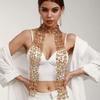 Adjustable Belly Dance Belt Handmade Sequin Waist Chain  Belly Dance Accessories