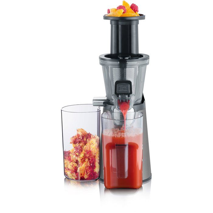 SEVERIN ES 3571 Juicer - 150W - Stainless Steel - Black/Metallic Grey