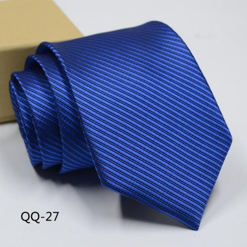 Men'S Dress Business Casual Professional Groom Wedding Best Man Striped Jacquard Fine Gentleman Men'S Premium Tie