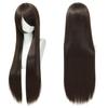 Colorful 80cm Long Straight Cosplay Wig for Anime & Historical Costumes
