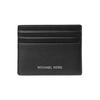 MK Cooper Silver Letter Logo Card Holder Leather Wallet Small Men Wallets Black Navy-Blue 36F9LCOD2L