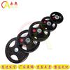 Rubber-Coated Barbell Weight Plate Set
