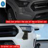 Black Auto Exterior Head Light Grille Air AC Outlet Vent Frame Decoration Cover Trim ABS Accessories For Toyota Tacoma 2024 2025