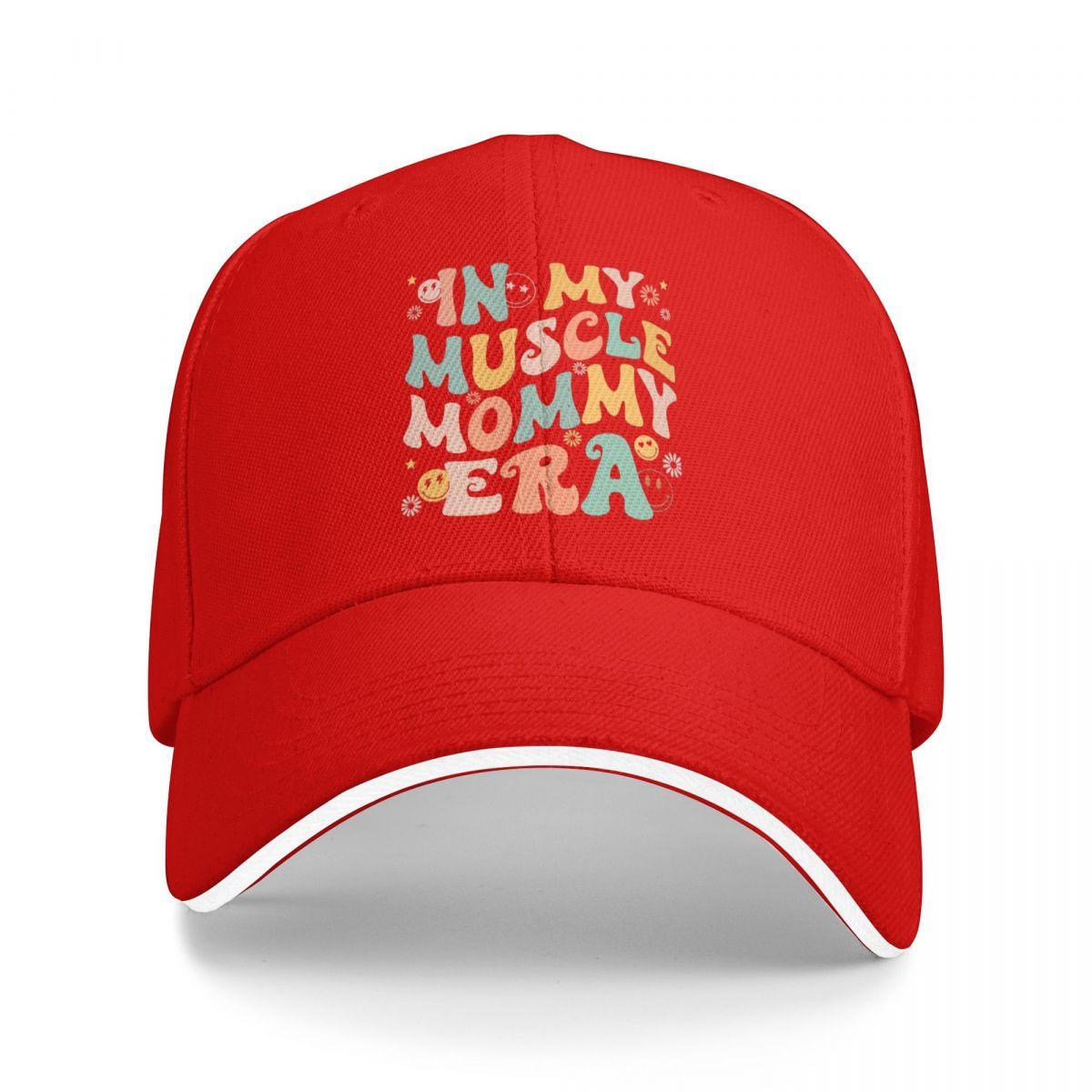 Baseball Caps In My Muscle Mommy Era Gym Fitness Customized Men Women Outdoor Summer Caps One Size