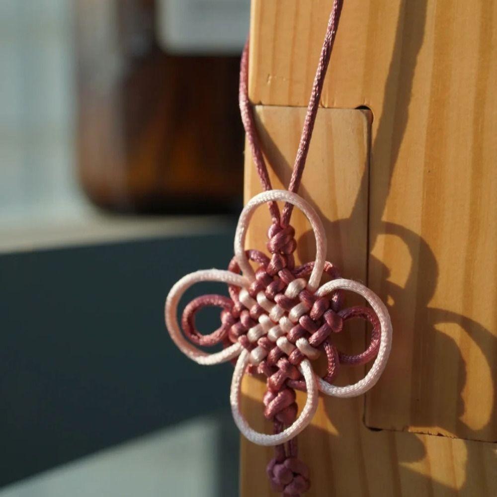 

2,5 мм веревка для ручного вязания 20 м нейлоновый плетеный шнур модный брелок китайский узел веревка закладка Style 2