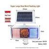 Solar Dual-Sided Traffic Warning Light