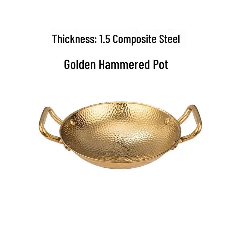 

OEING Double Ear Stainless Steel Hot Pot 27.8cm
