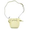 Tory Burch Romy Button Logo Leather Crossbody Bag Small Women Bags Lemon 171002-700