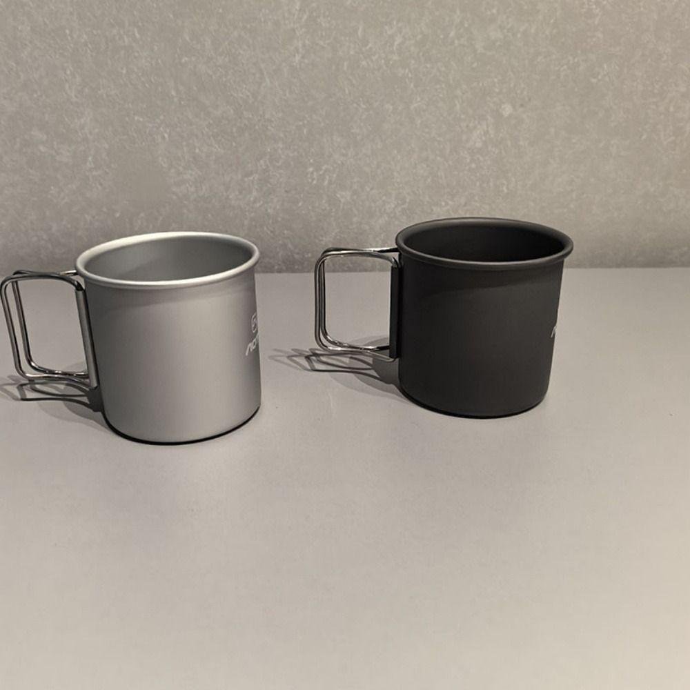 2 Colors Folding Water Cup Can Hold Boiling Water Outdoor Camping Cup  Camping Picnic