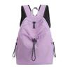Women's Nylon Backpack Middle School Student Schoolbag Large Capacity Campus Lightweight Travel Bag
