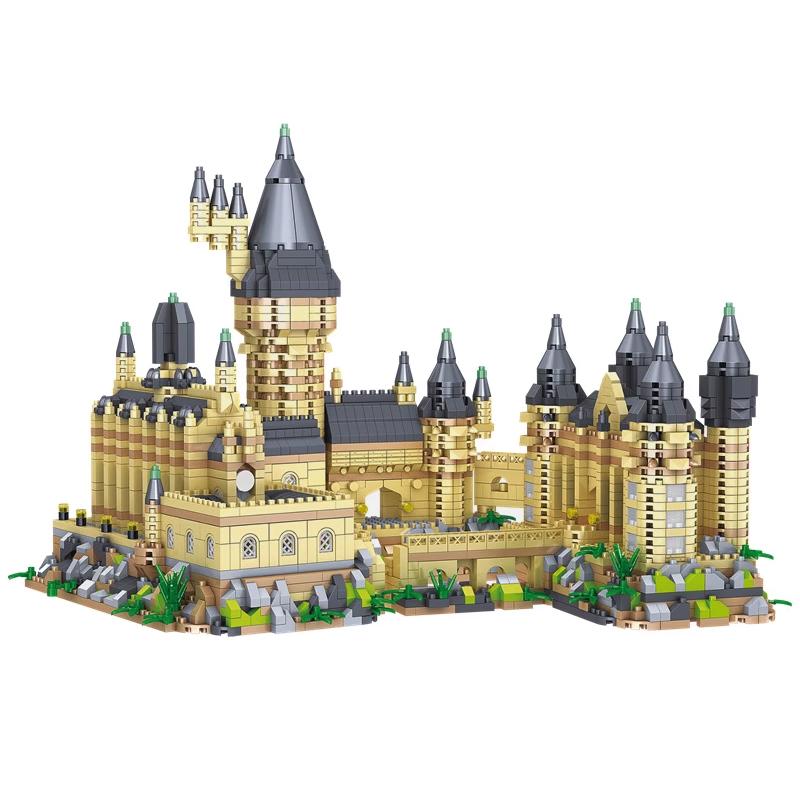 New Micro Building Blocks Set Magic Middle Ages Castle MOC Creative Bricks Toys for Kids Adult Christmas Gifts DIY Toy 3000+Pcs