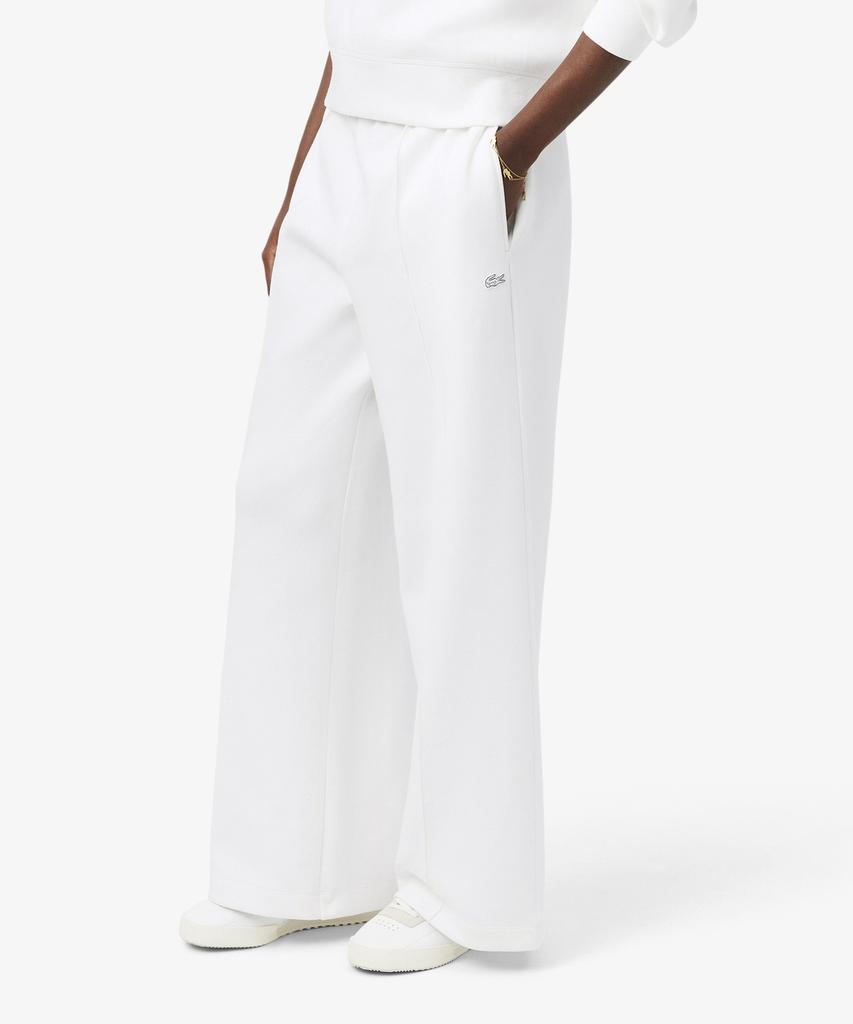 LACOSTE Women'S Double-Face Wide Track Pants Xf6620-56G 001