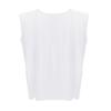 Dámské letní tričko Bez rukávů Volný Čistá barva Pulovr s kulatým výstřihem Jednoduchý styl Dojíždění Domácí oblečení Denní tílko Dámská halenka