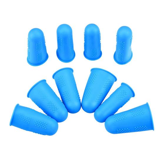 Fingertip Cover Heat Insulation Multifunctional Silicone Non-Slip Finger Cot Guard Pad Kitchen Supplies