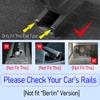4pcs Rear Seat Rail Cover Protector For Tesla Model 3 Y Juniper 2025 Accessories Backseat Child Anti-kick Pad Protection Cover